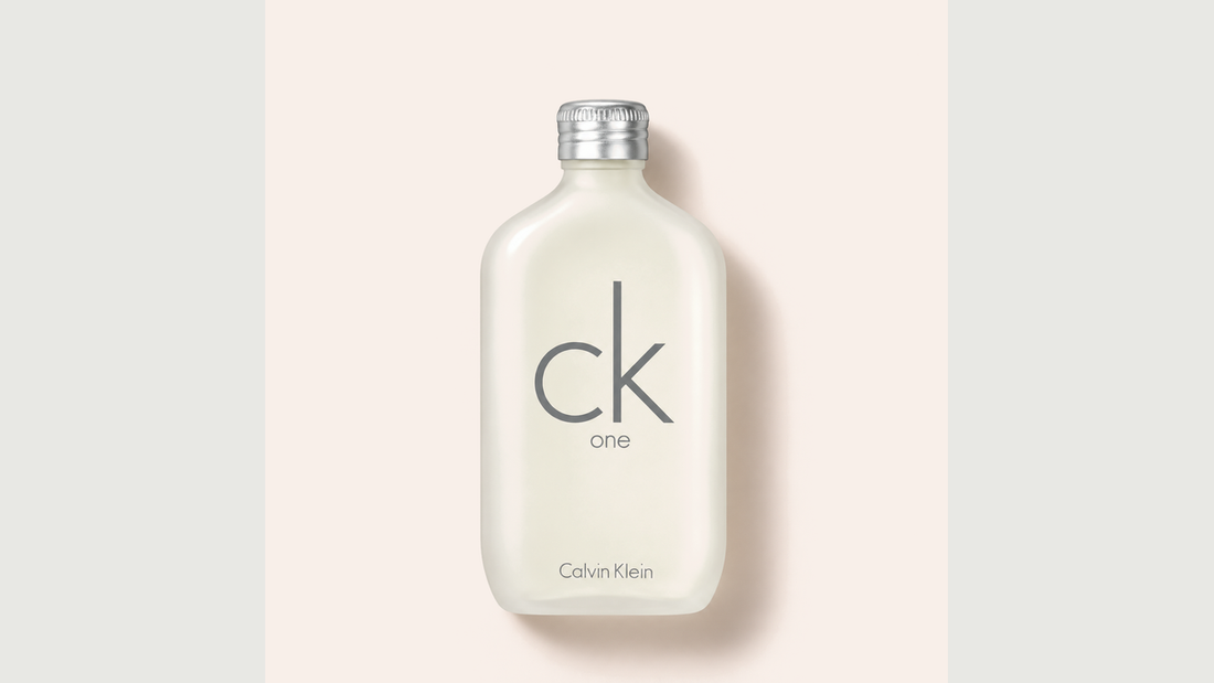 Eredeti Calvin Klein CK One üveg a saját illathoz való szaglási alkalmazkodás témájához