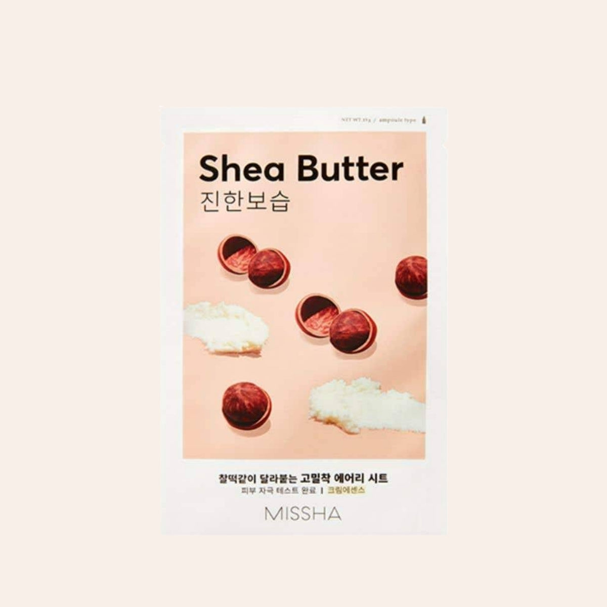 Missha Airy Fit Sheet Mask Shea Butter 19 ml