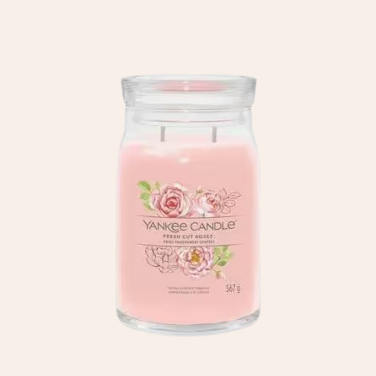 Yankee Candle Signature Fresh Cut Roses 567 ml