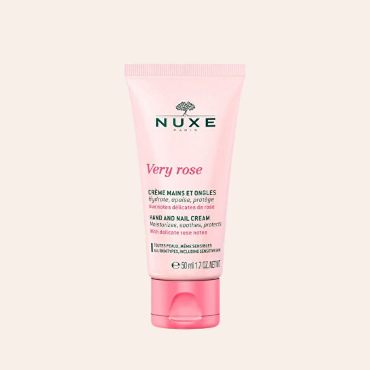 NUXE Very Rose Soothing Hand And Nail Cream 50 ml