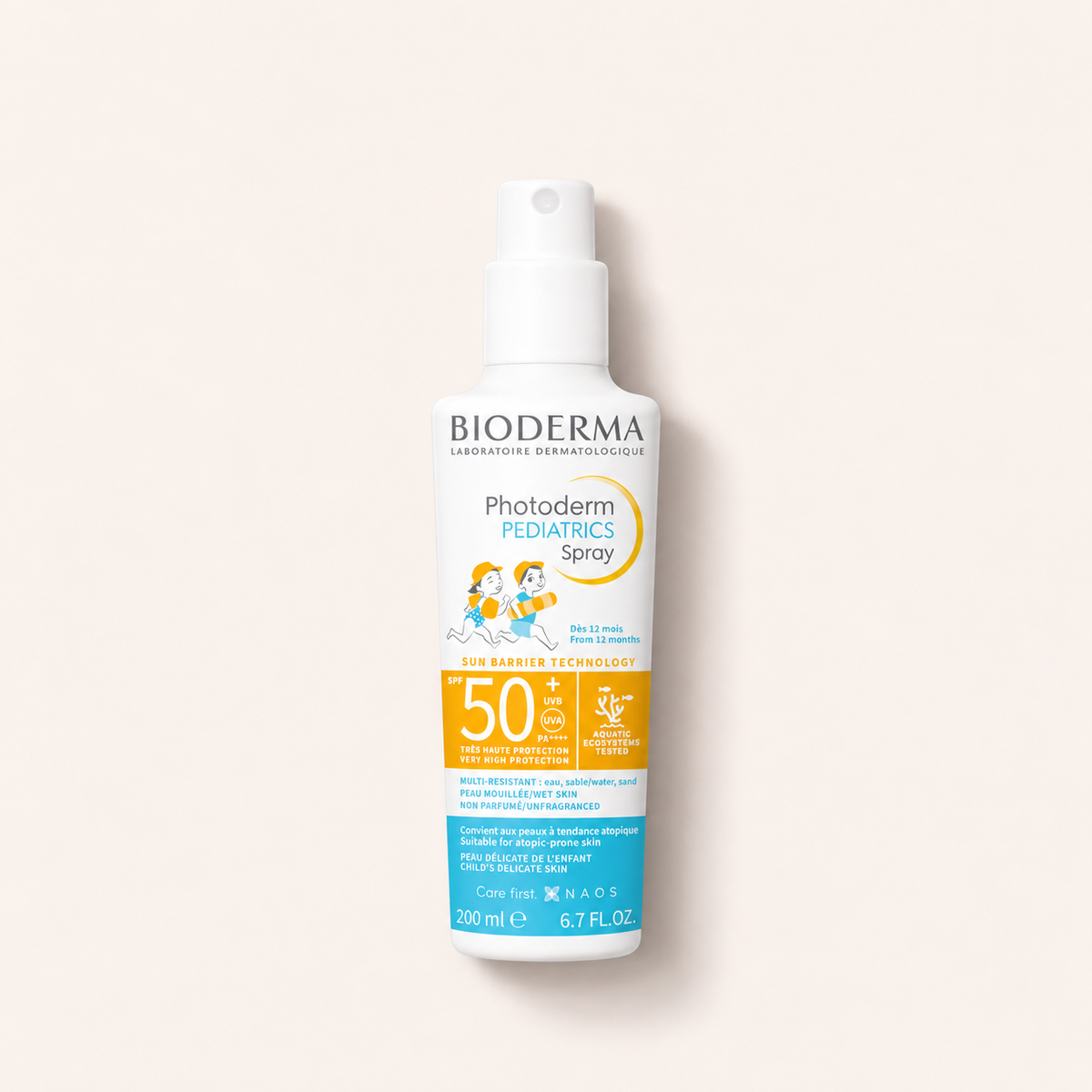 BIODERMA Photoderm Pediatrics Spray 200 ml – opalovací přípravek na tělo – MrRizz