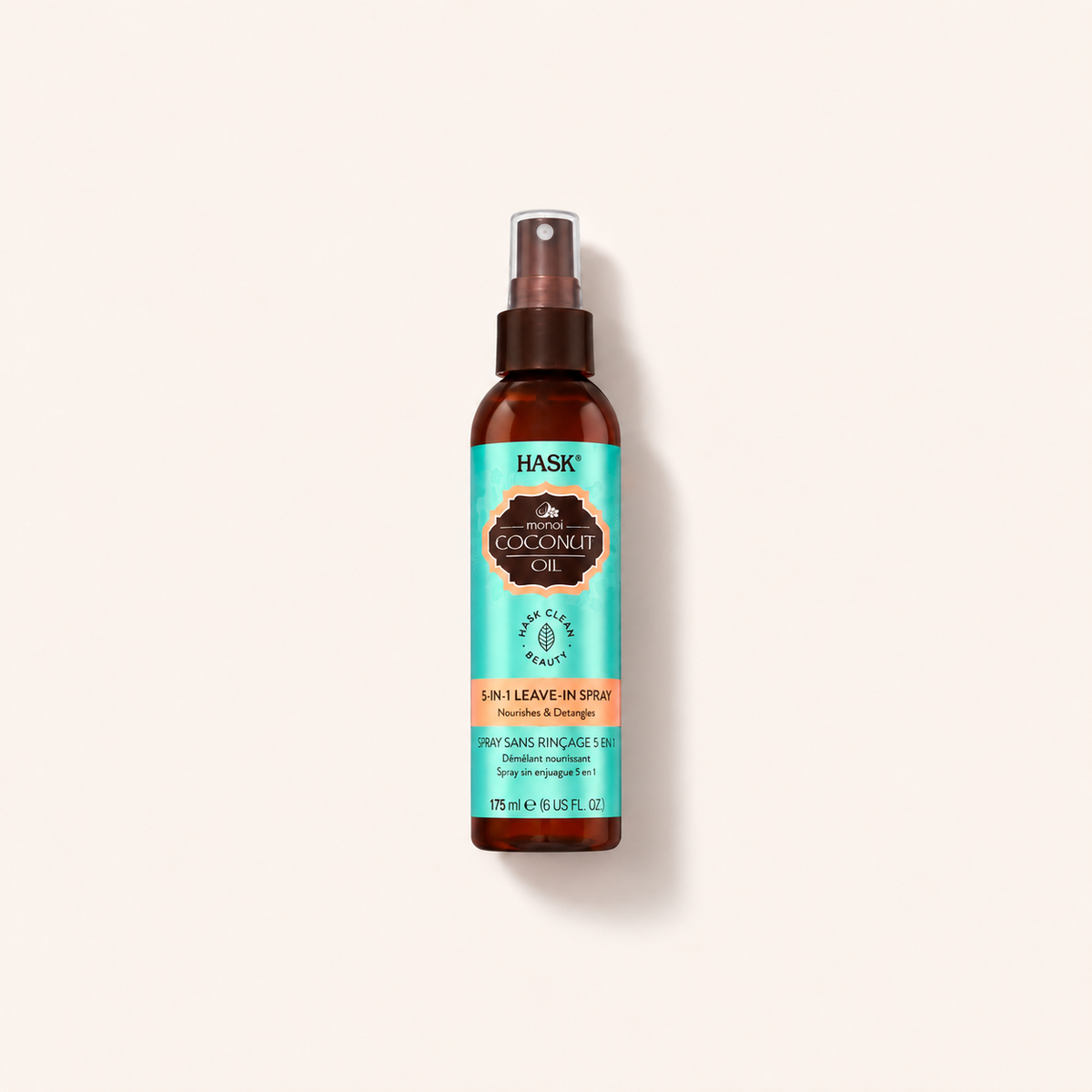 HASK Coconut Oil 5-In-1 Leave-In Spray 175 ml – bezoplachová péče – MrRizz