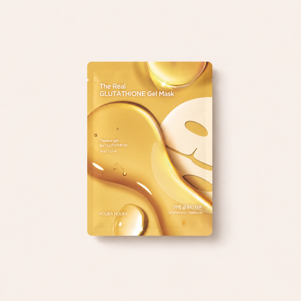 Holika Holika The Real Glutathione Gel Mask 35 ml – pleťová maska – MrRizz