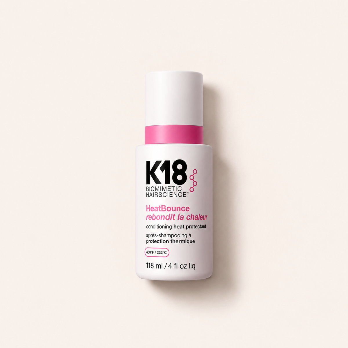 K18 HeatBounce Conditioning Heat Protectant 118 ml – pro tepelnou úpravu vlasů – MrRizz