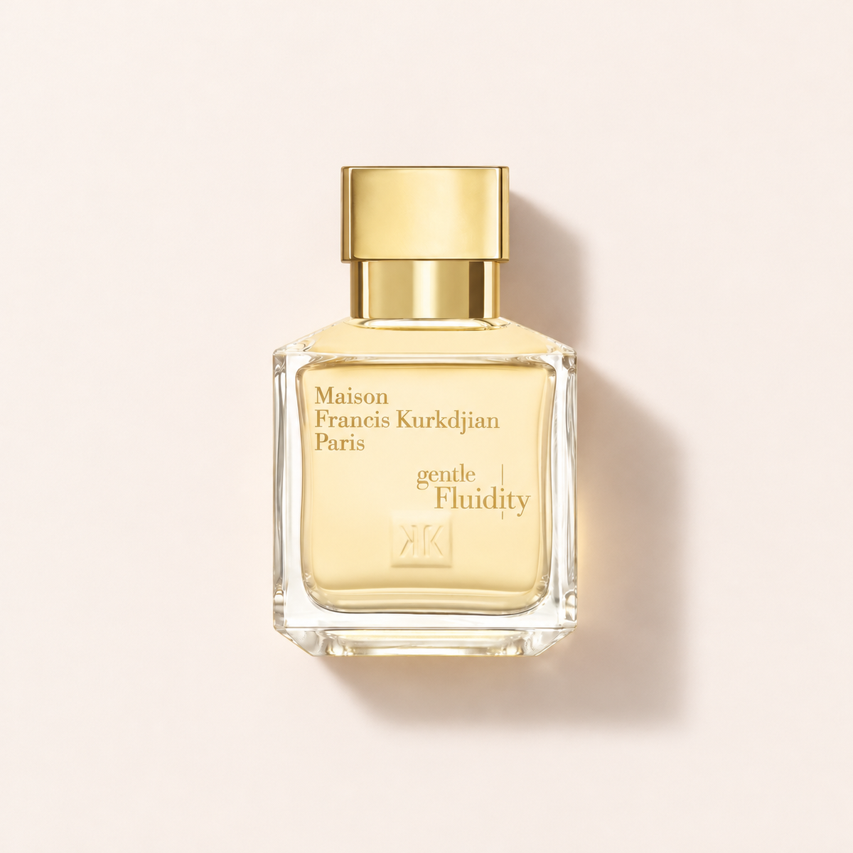 Maison Francis Kurkdjian Gentle Fluidity Gold – čelní fotografie flakonu