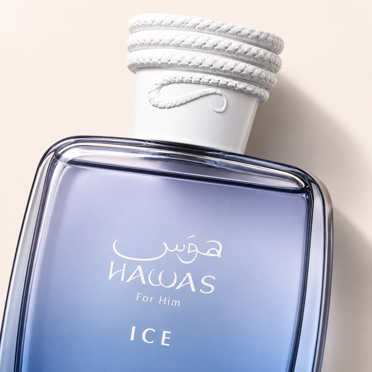 Rasasi Hawas Ice EDP 100 ml – detail flakonu