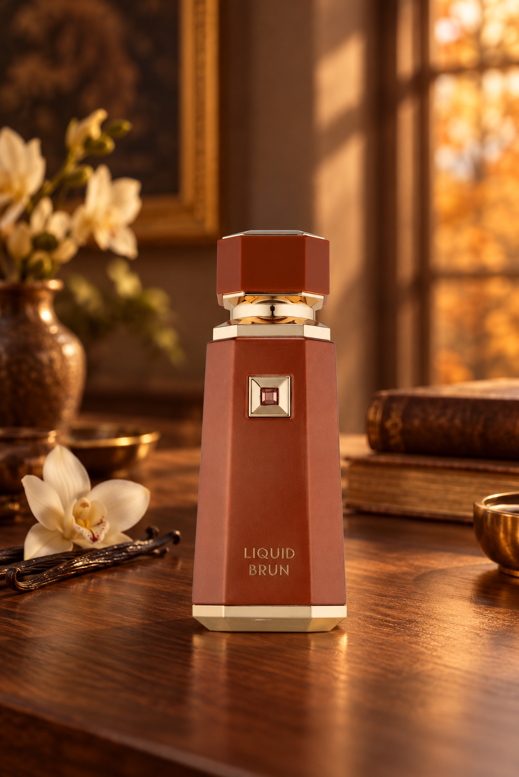 French Avenue Sweet Pleasure Collection Liquid Brun EDP 100 ml – produkt v prostředí