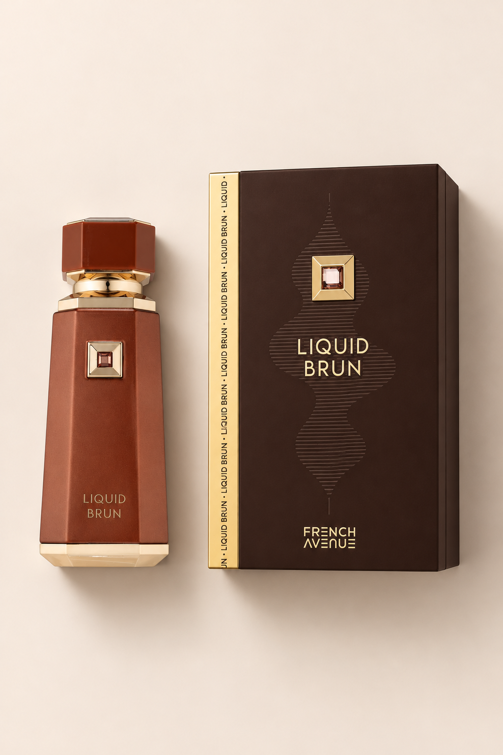 French Avenue Sweet Pleasure Collection Liquid Brun EDP 100 ml – produkt a balení