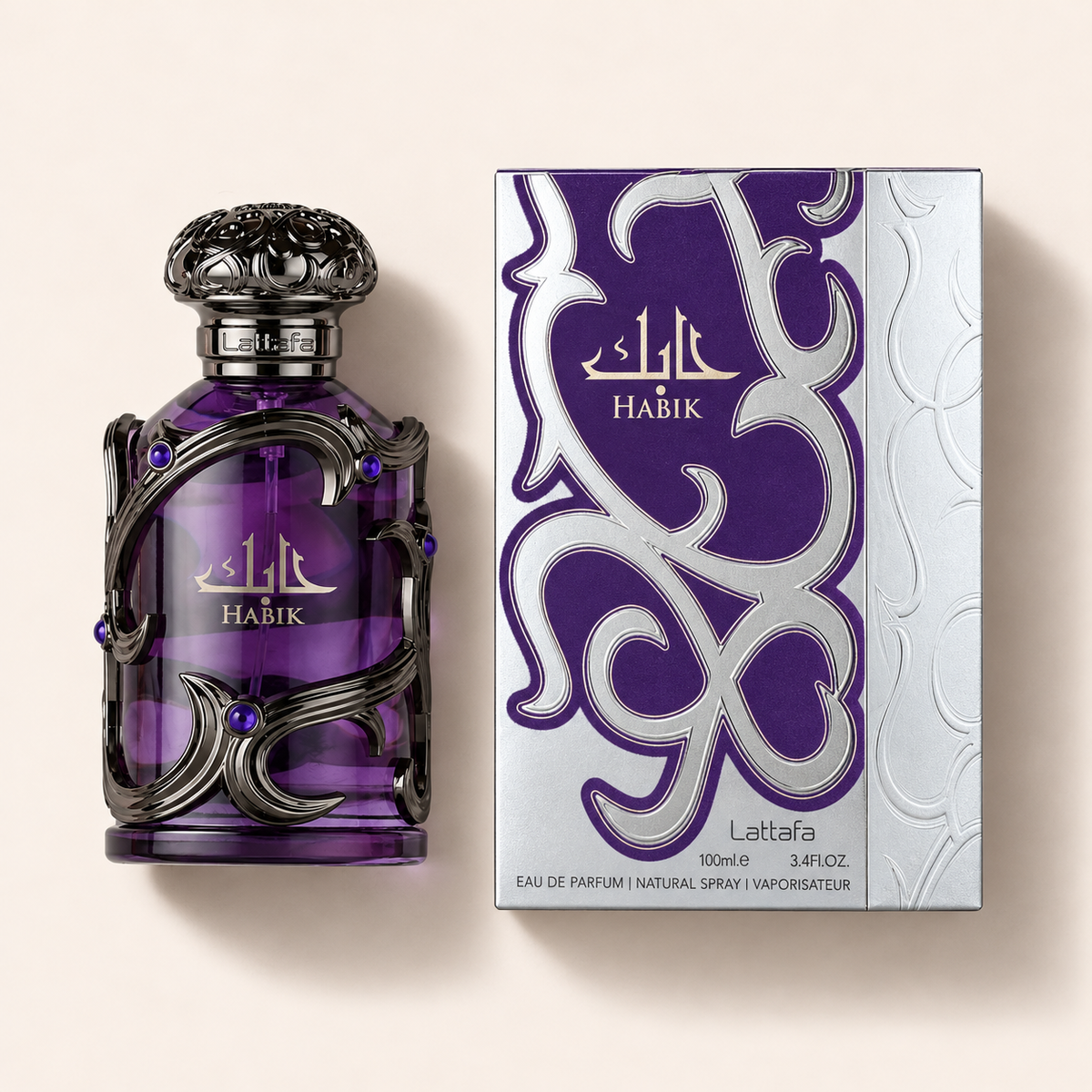 Lattafa Habik EDP 100 ml – produkt a balení