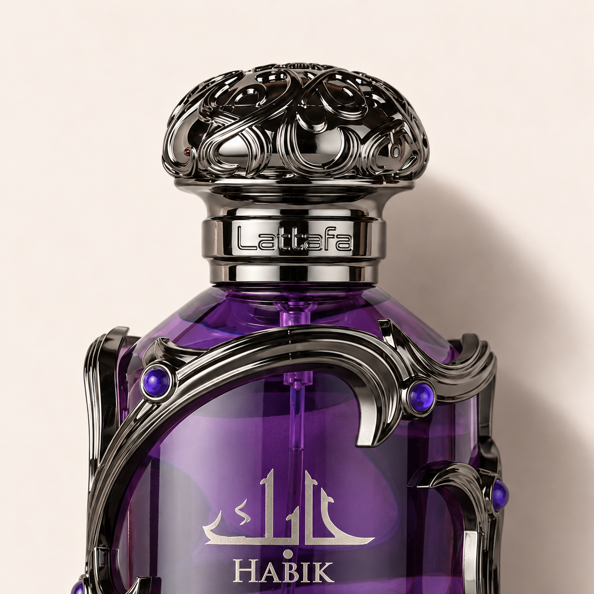 Lattafa Habik EDP 100 ml – detail flakonu