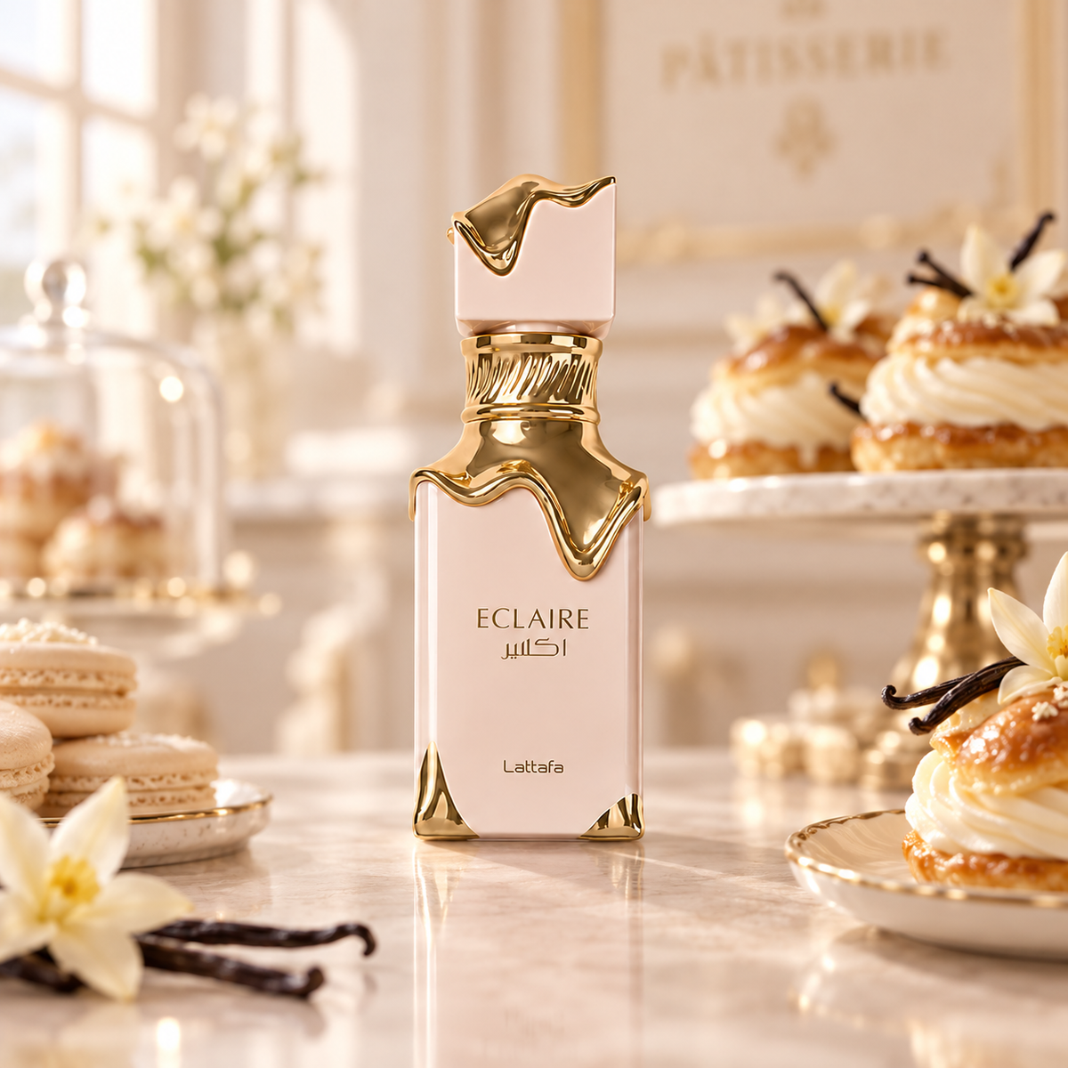 Lattafa Eclaire EDP 100 ml – produkt v prostředí