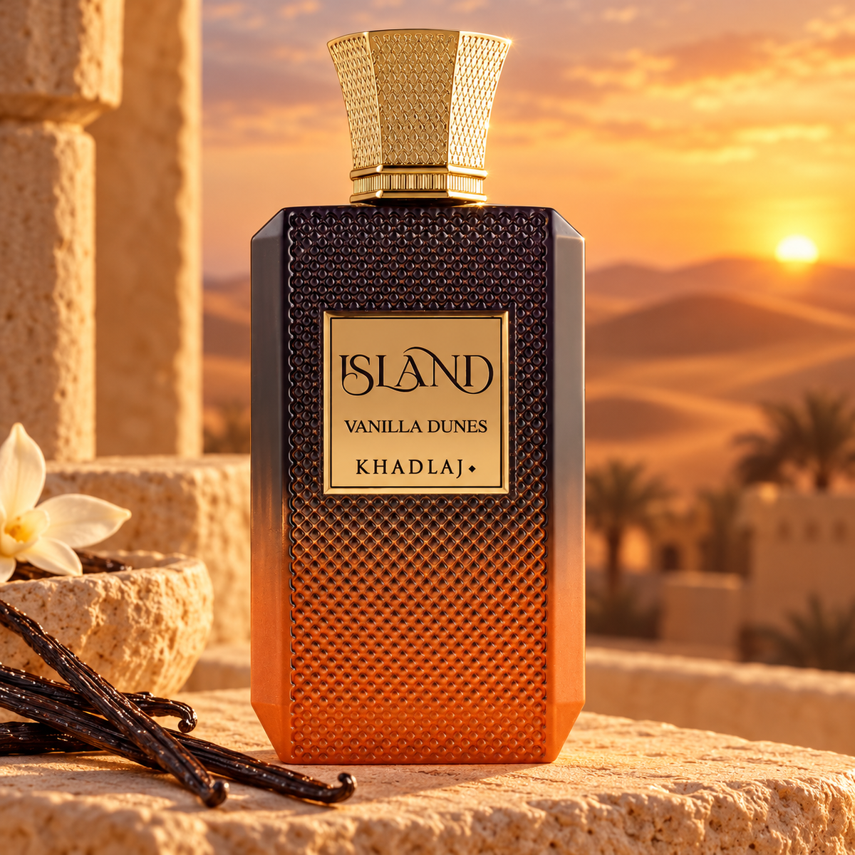 Khadlaj Island Vanilla Dunes Extrait 100 ml – produkt v prostředí