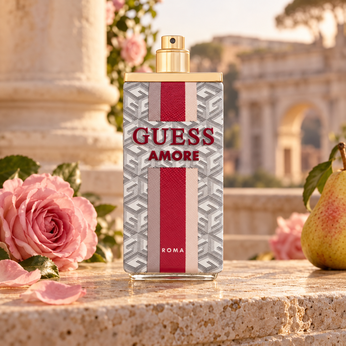 GUESS Amore Roma EDT 100 ml – produkt v prostředí