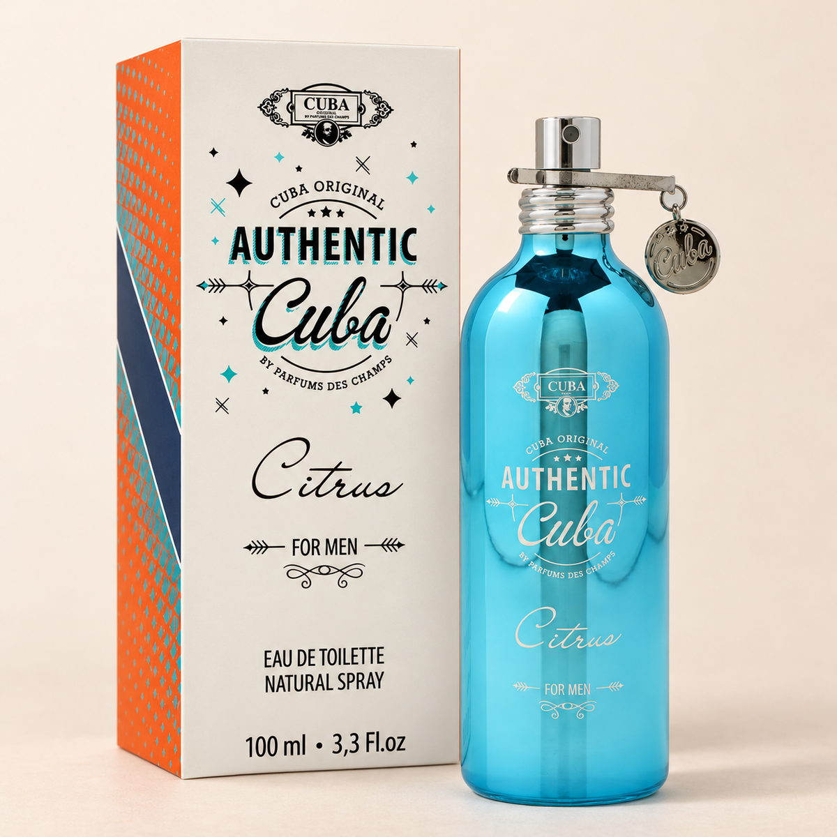 Cuba Authentic Citrus EDT 100 ml – doplňující snímek produktu