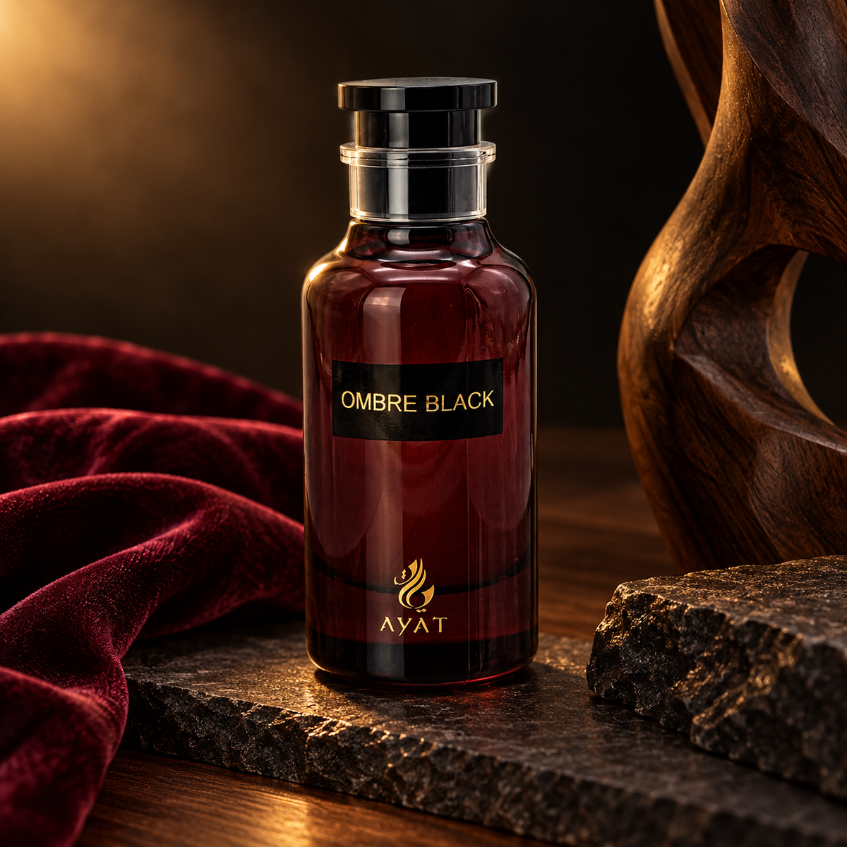 Ayat Ombre Black 100 ml – produkt v prostředí