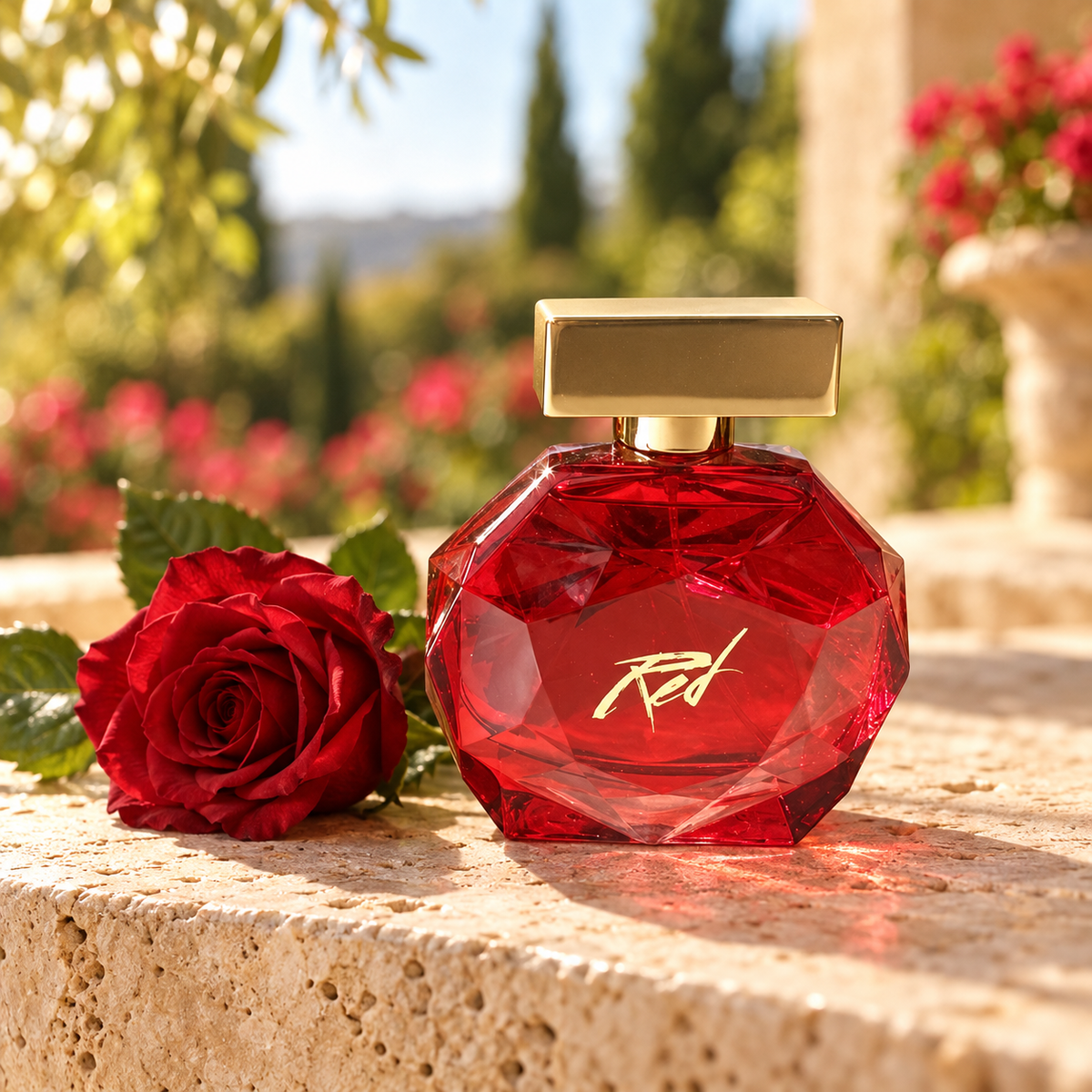 Morgan Red EDP 100 ml – produkt v prostředí
