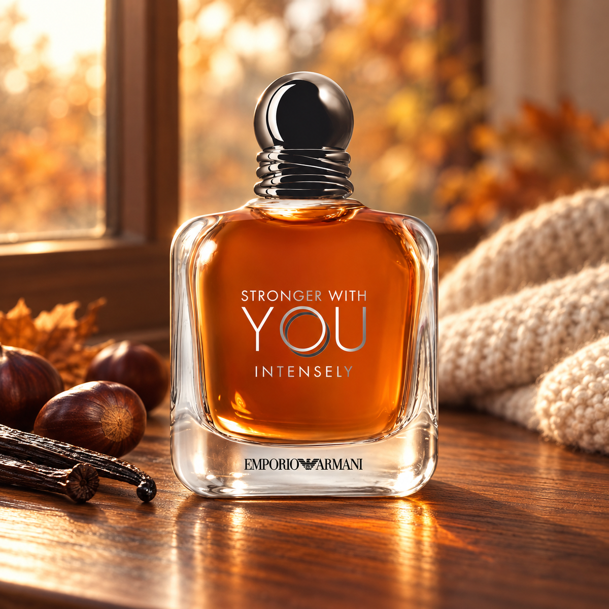 Giorgio Armani Emporio Armani Stronger With You Intensely EDP 100 ml – produkt v prostředí