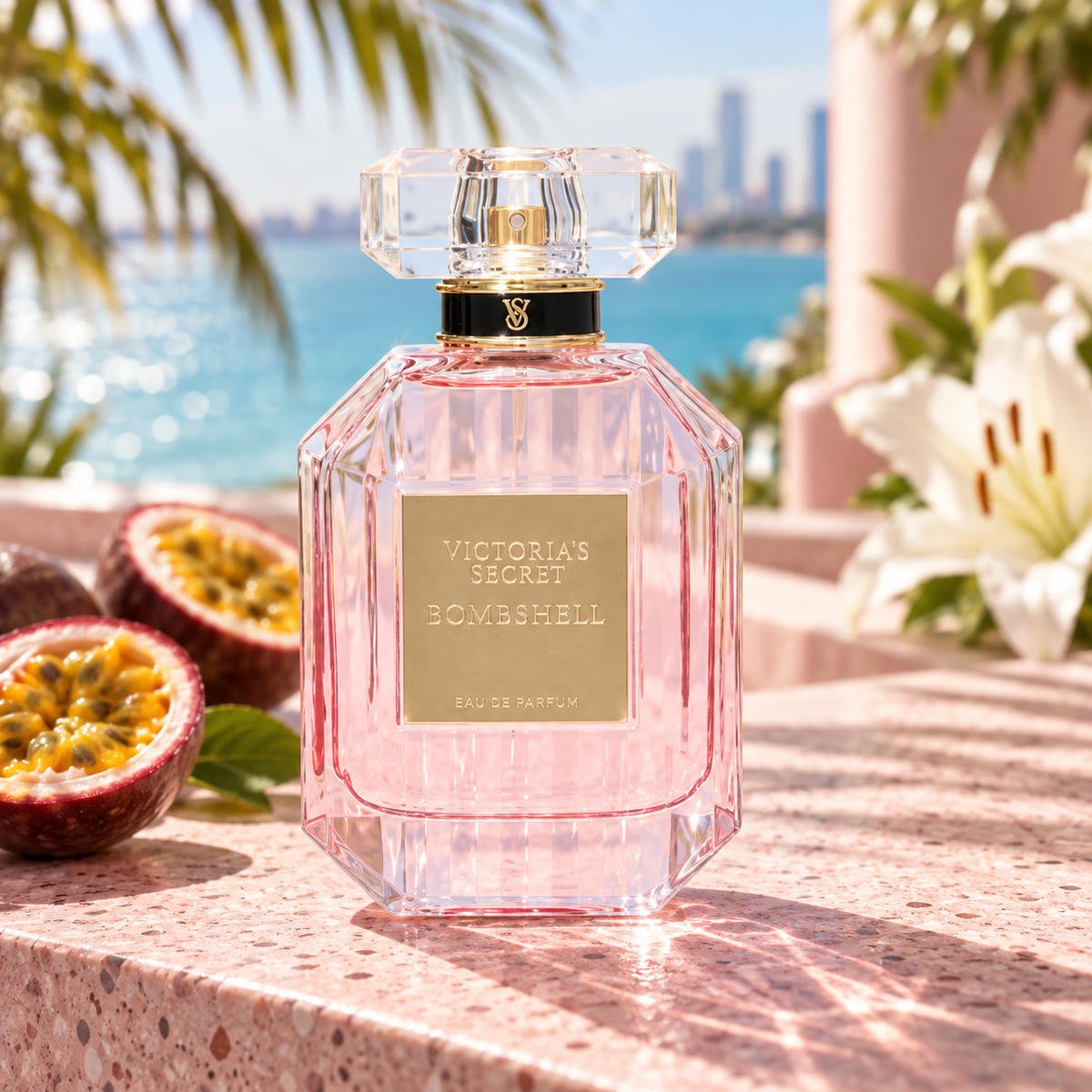 Victoria’s Secret Bombshell EDP 100 ml – produkt v prostředí