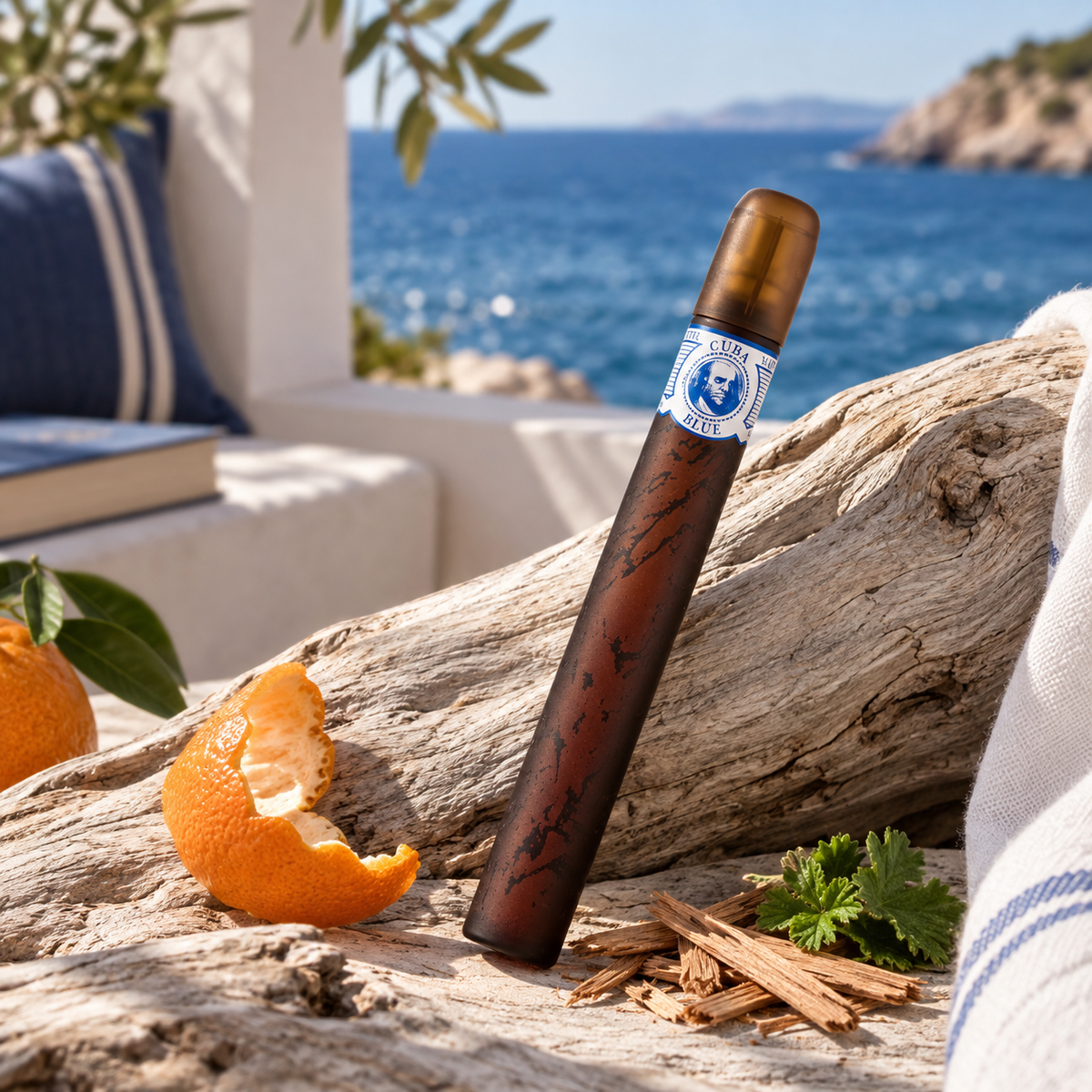 Cuba Blue EDT 35 ml – produkt v prostředí