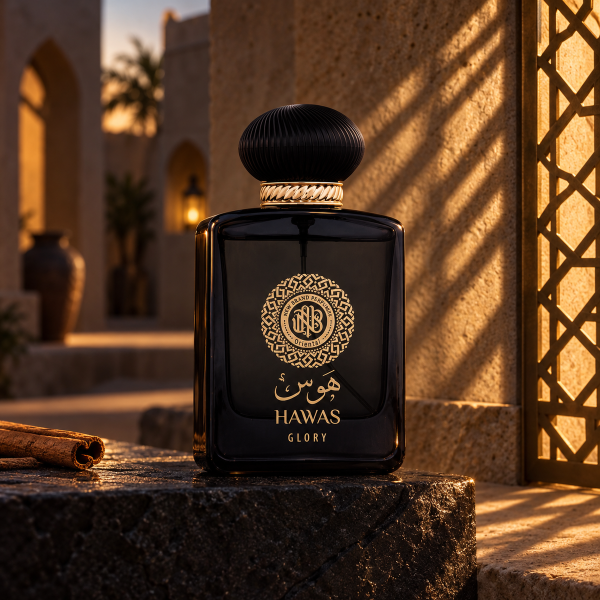 New Brand Parfums Oriental Hawas Glory 100 ml – produkt v prostředí