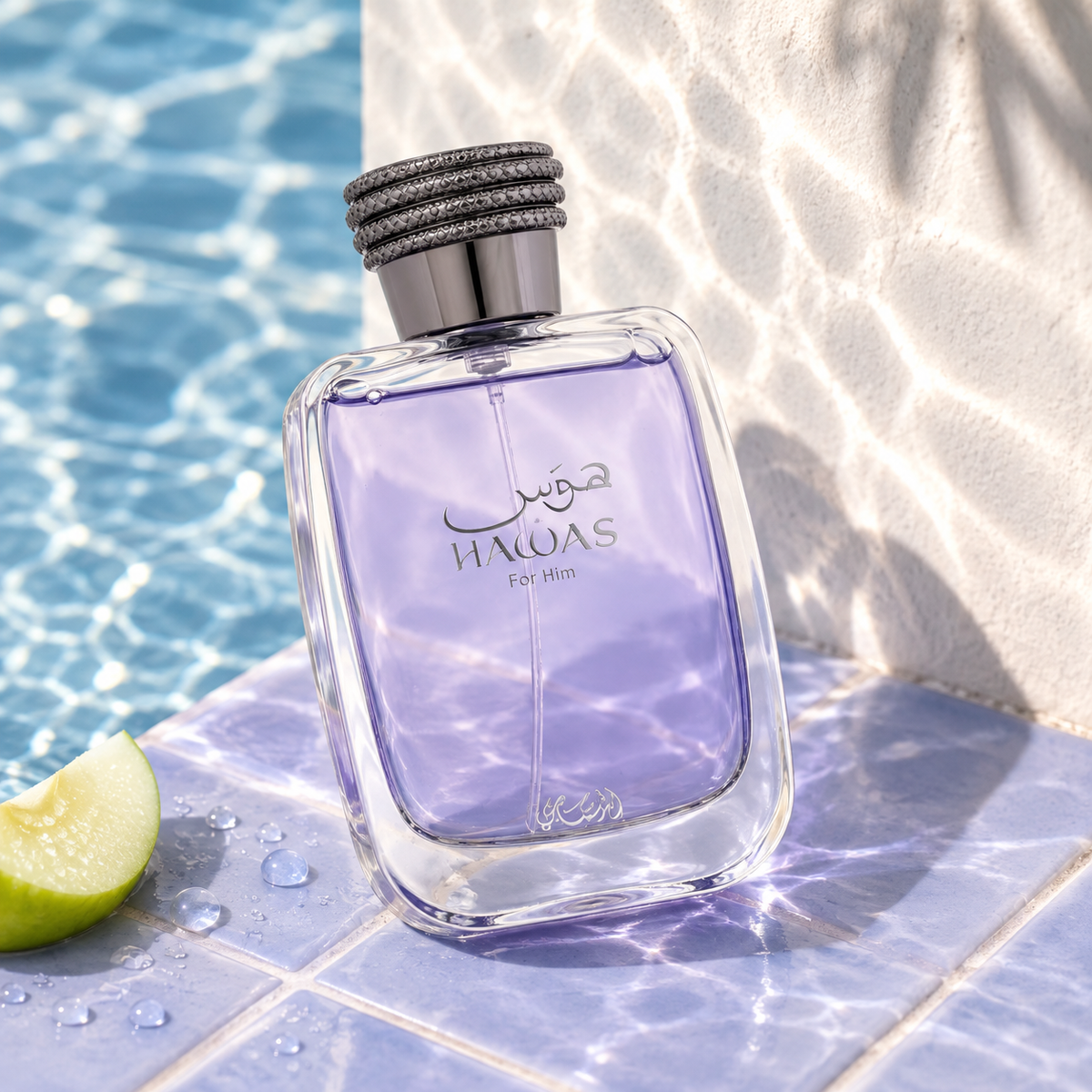 Rasasi Hawas 100 ml – produkt v prostředí