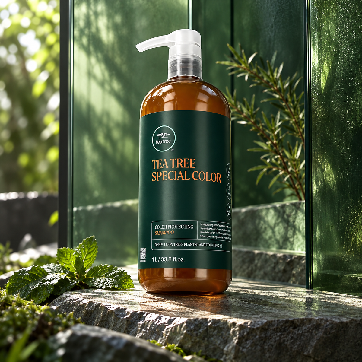 Paul Mitchell Tea Tree Special Color Shampoo 1000 ml – produktová scéna – MrRizz