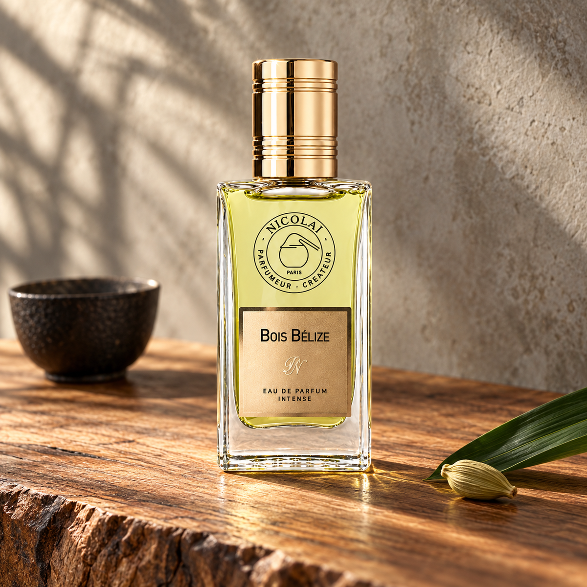 Nicolai Parfumeur Createur Bois Bélize 30 ml – produktová scéna – MrRizz