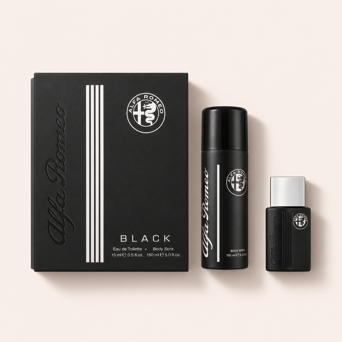 Alfa Romeo Black 15 ml – titulní produktová fotografie – MrRizz