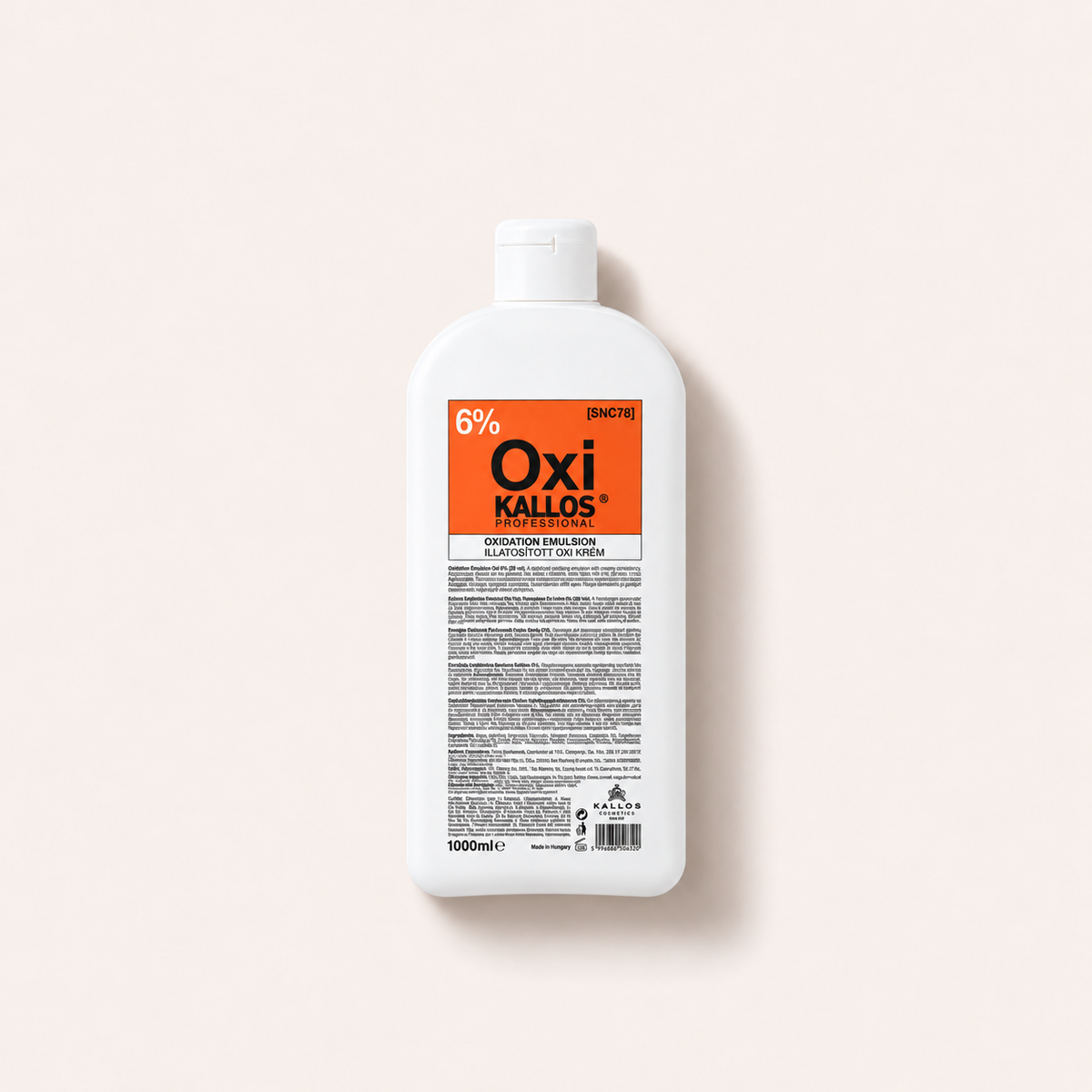 Kallos Cosmetics Oxi 1000 ml – titulní produktová fotografie – MrRizz