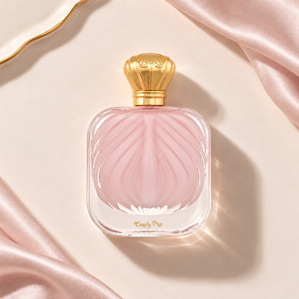 Assala Prime Candy Pop 100 ml – parfém v prostředí, pohled shora s bočním stínem