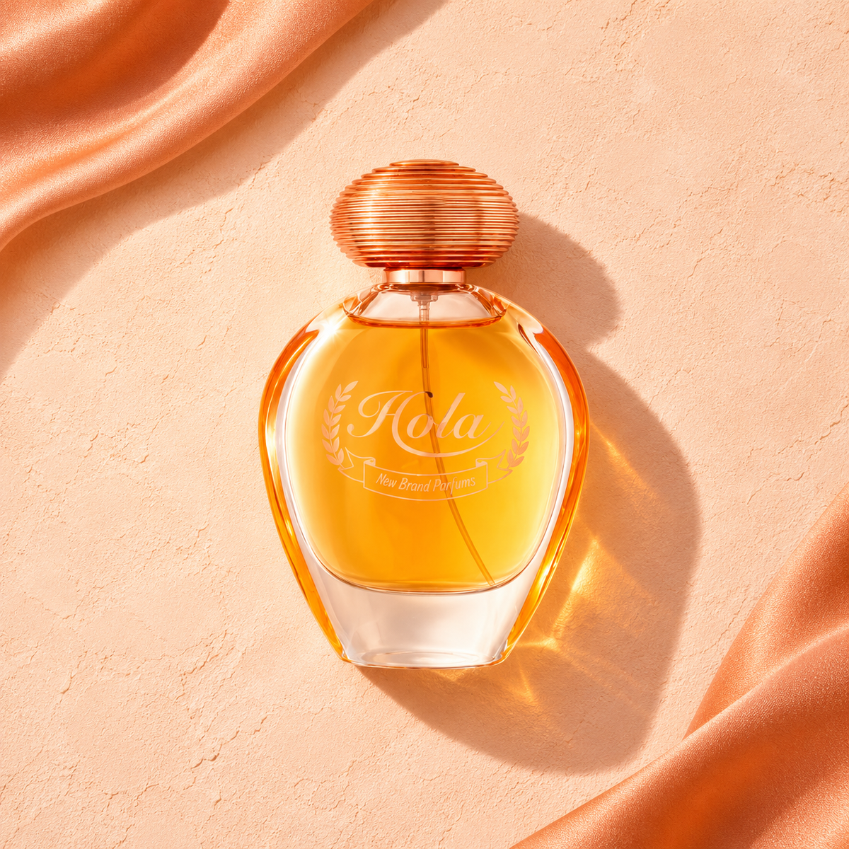 New Brand Parfums Prestige Hola 100 ml – parfém v prostředí, pohled shora s bočním stínem
