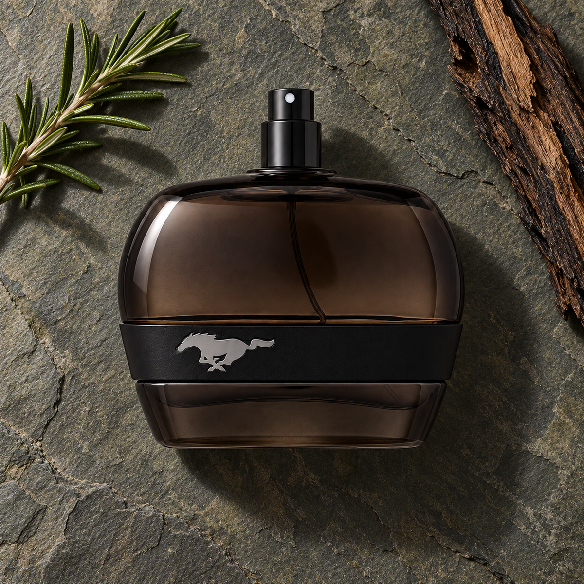 Ford Mustang Mustang Black 100 ml – parfém v prostředí, pohled shora s bočním stínem