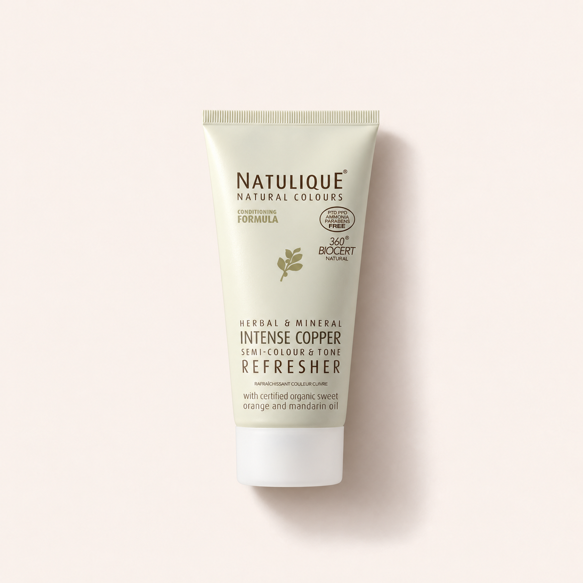Natulique Intense Copper Refresher, tónovací krém na vlasy 150 ml – MrRizz