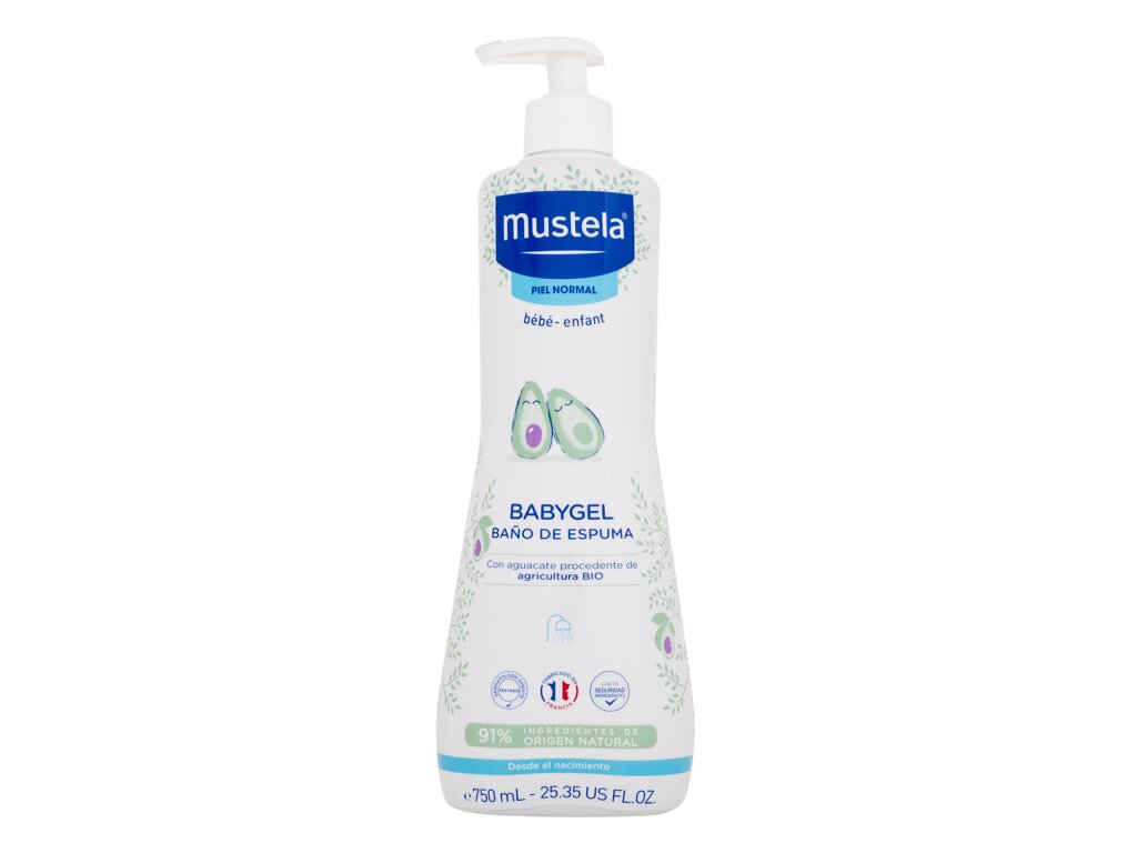 Mustela Bébé Multi-Sensory Bubble Bath 750 ml - 750ml - Sprchový gel