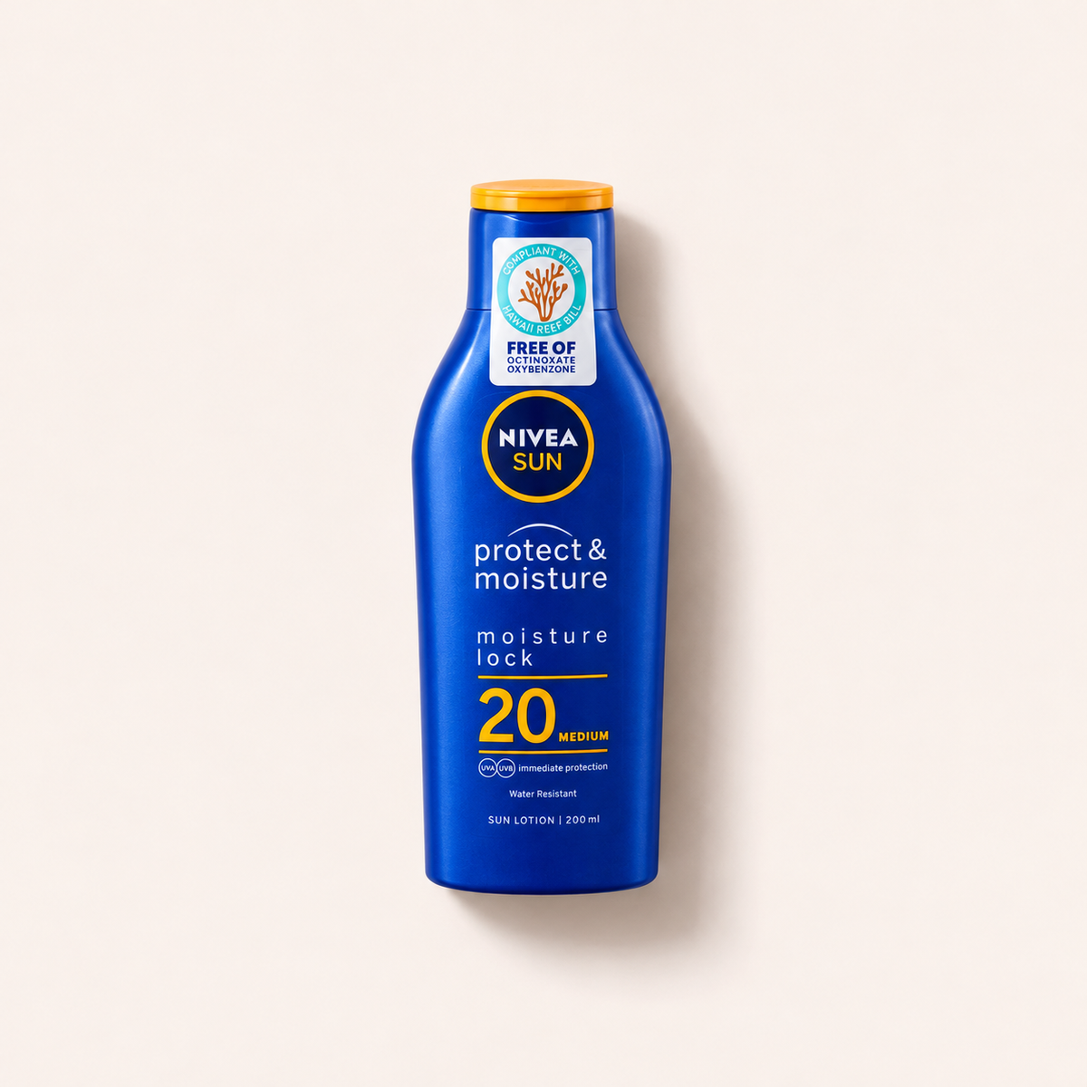 Nivea Sun Protect & Moisture 200 ml – opalovací přípravek na tělo – MrRizz