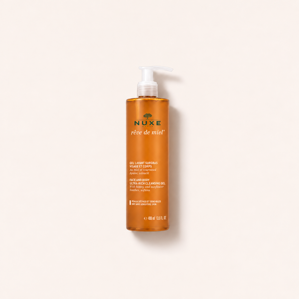 NUXE Reve de Miel Face And Body Ultra-Rich Cleansing Gel 400 ml – sprchový gel – MrRizz
