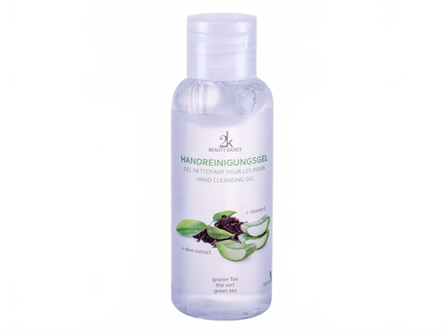 2K Hand Cleansing Gel 100 ml na béžovém pozadí – MrRizz