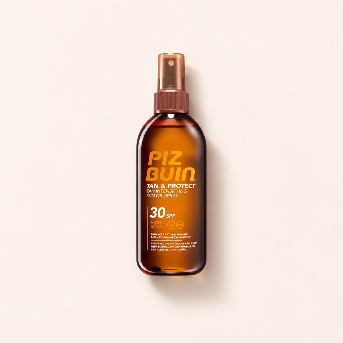 PIZ BUIN Tan & Protect Tan Intensifying Oil Spray 150 ml – opalovací přípravek na tělo – MrRizz