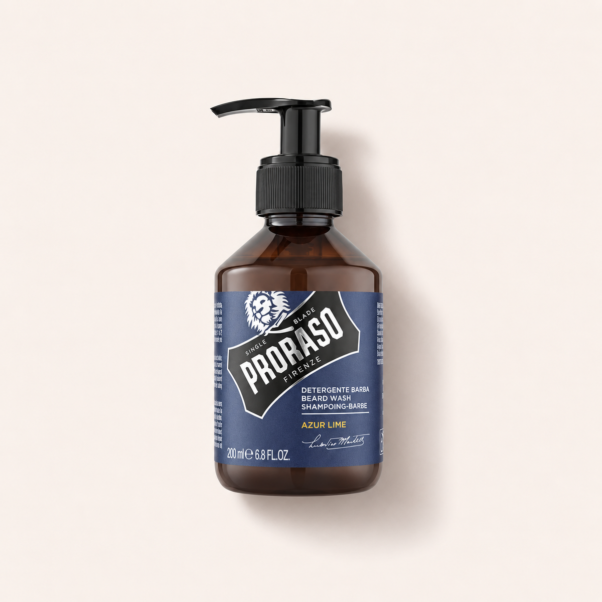 PRORASO Azur Lime Beard Wash 200 ml – šampon na vousy – MrRizz