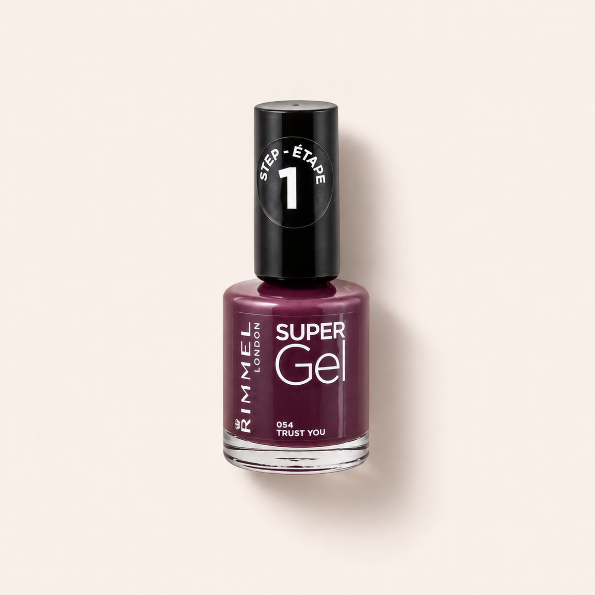 Rimmel London Super Gel STEP1 12 ml – lak na nehty – MrRizz