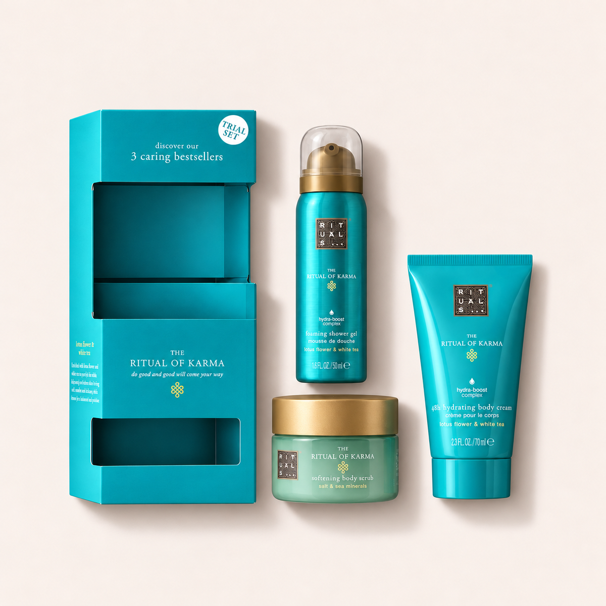 Rituals The Ritual Of Karma 3 Caring Bestsellers 50 ml – sprchová pěna – MrRizz