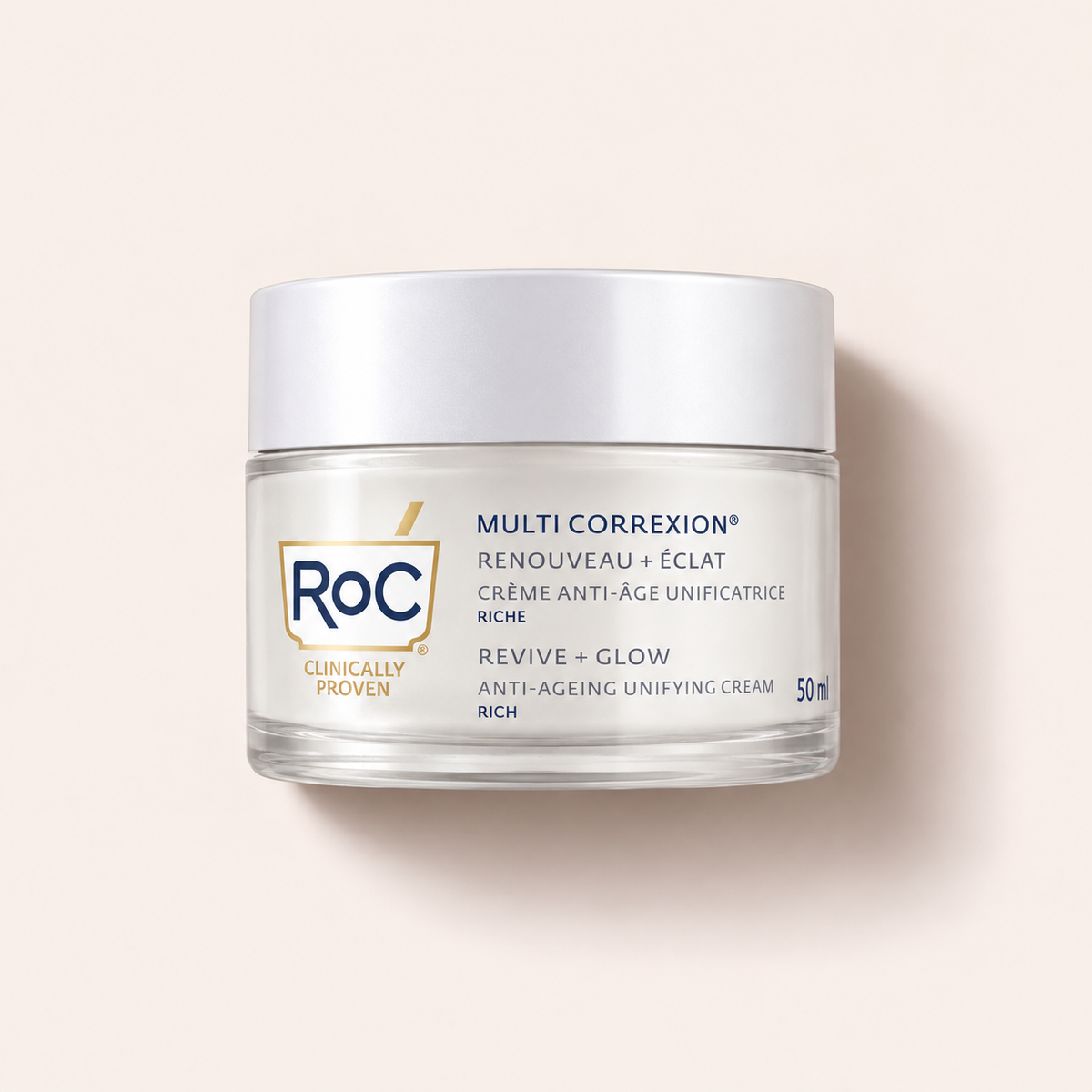 RoC Multi Correxion Revive + Glow 50 ml – denní pleťový krém – MrRizz