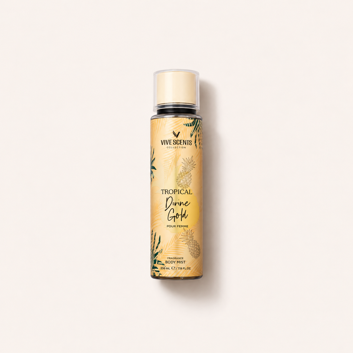 Vive Scents Tropical Divine Gold 236 ml – tělový sprej – MrRizz