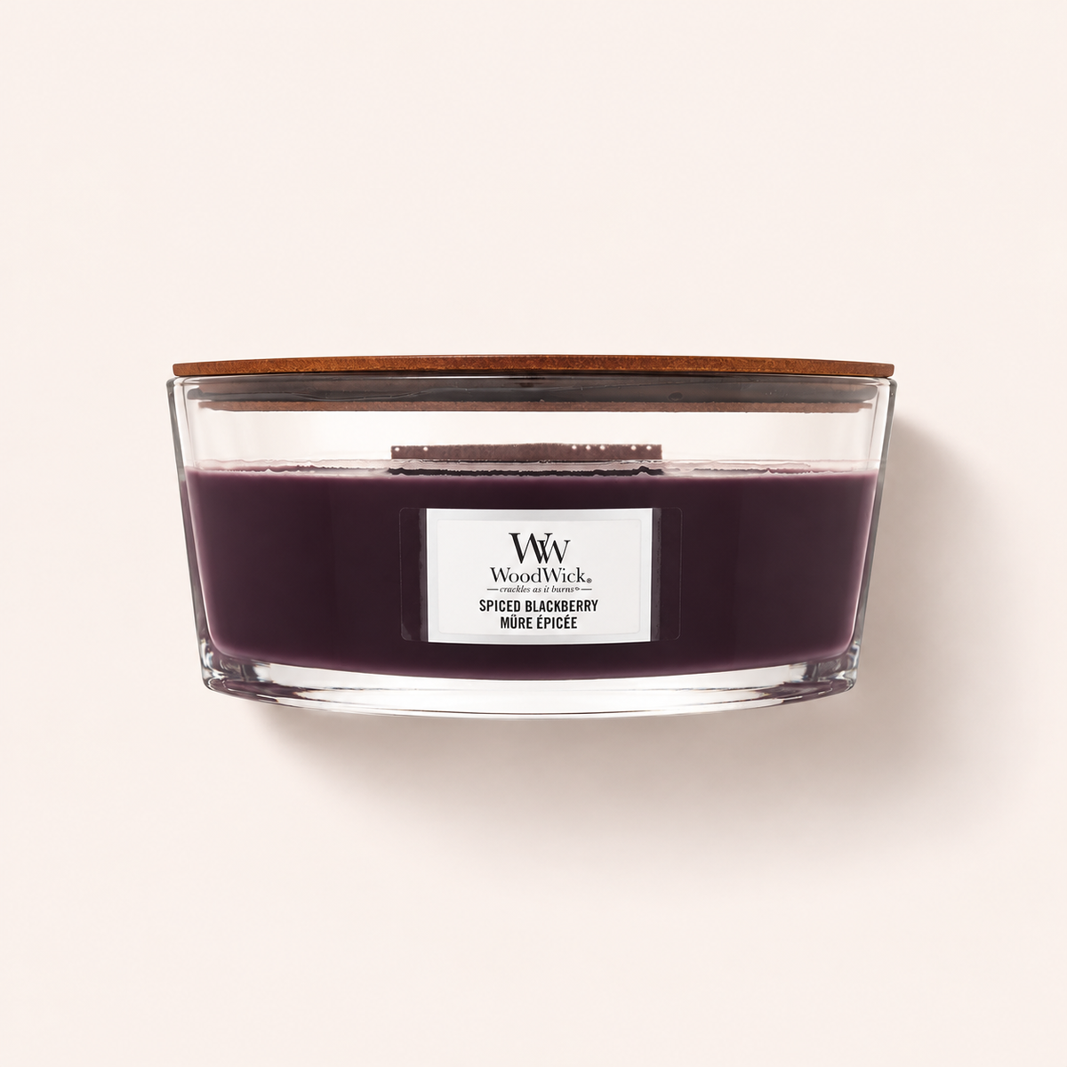 WoodWick Spiced Blackberry 453,6 ml – vonná svíčka – MrRizz