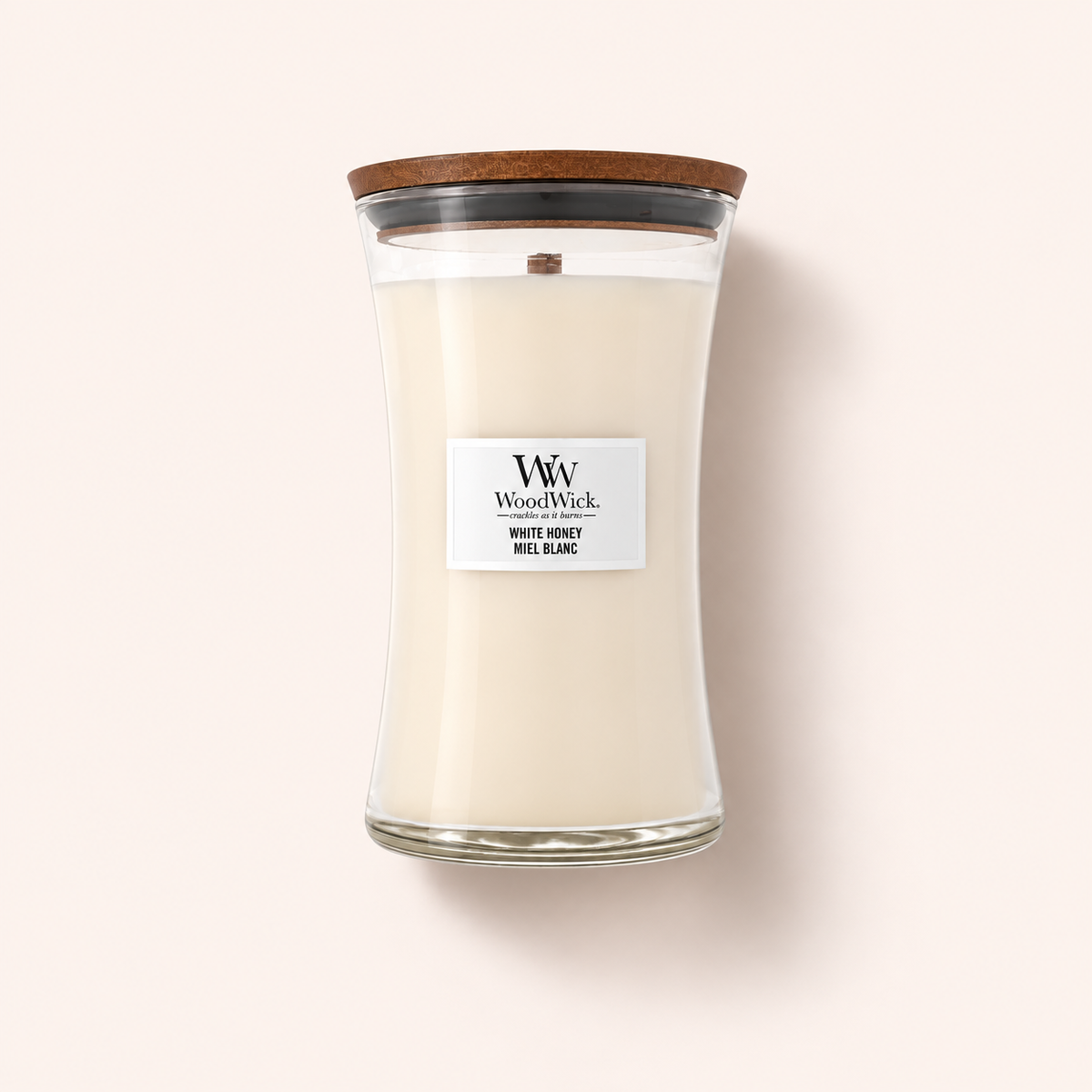 WoodWick White Honey 610 ml – vonná svíčka – MrRizz