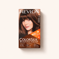 Revlon ColorSilk Beautiful Color 43 Medium Golden Brown, barva na vlasy 59,1 ml – MrRizz