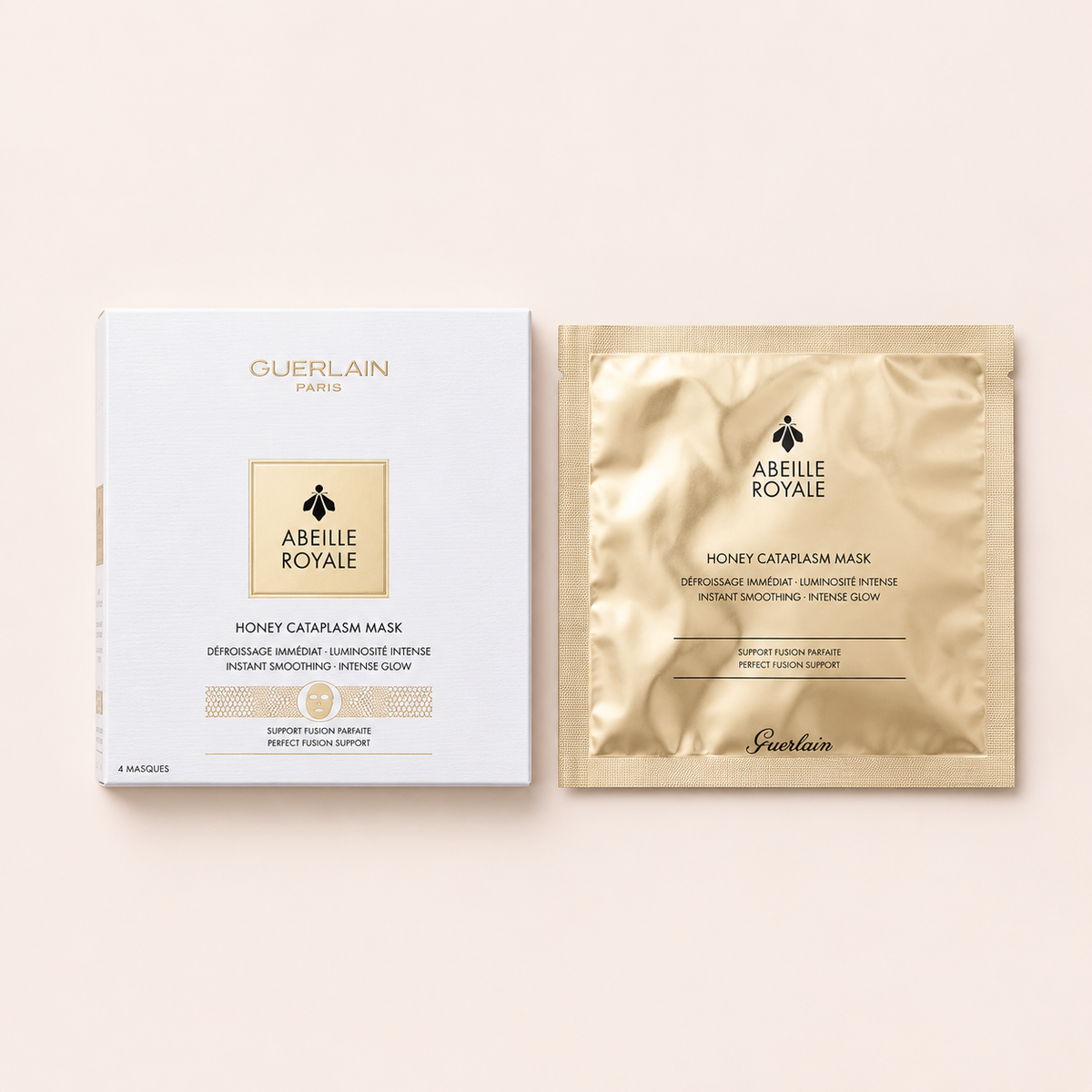 Guerlain Abeille Royale Honey Cataplasm Mask – balení 4 masek