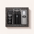 Cuba Prestige Black sada toaletní vody 90 ml, vody po holení 100 ml a sprchového gelu 200 ml – MrRizz
