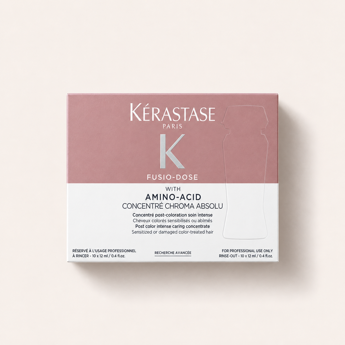 Koncentrát Kérastase Fusio-Dose Concentré Chroma Absolu 10 × 12 ml, balení v krabičce – MrRizz