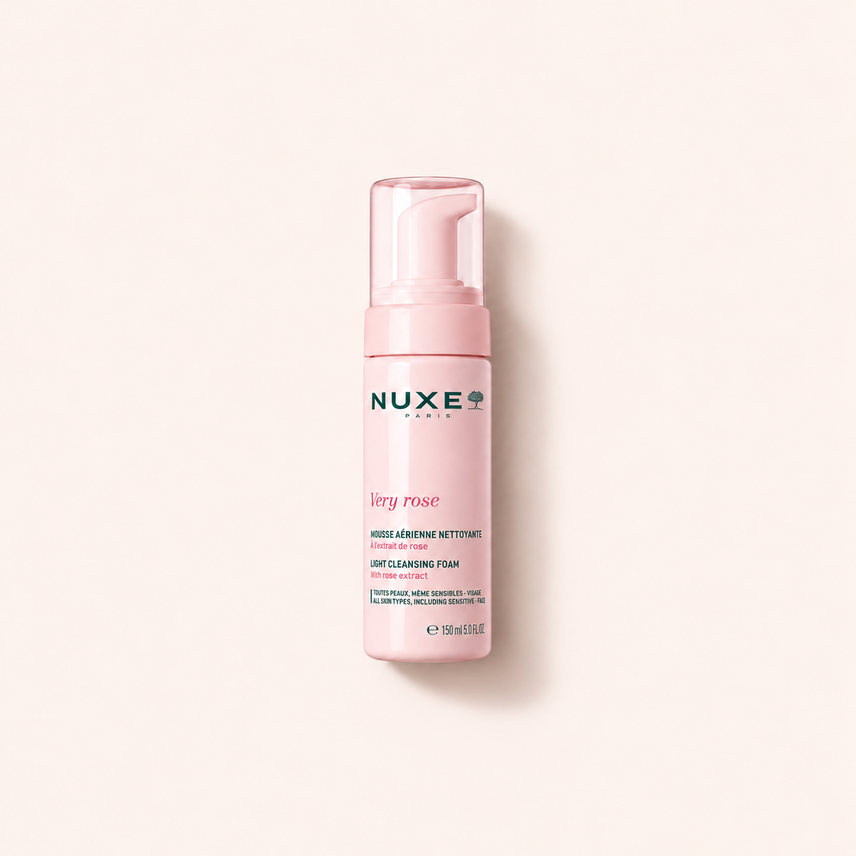 NUXE Very Rose lehká čisticí pěna 150 ml – MrRizz